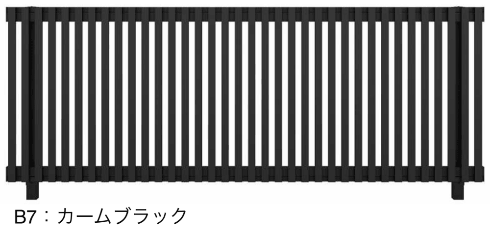 ルシアス フェンスH08型 たてストライプ11