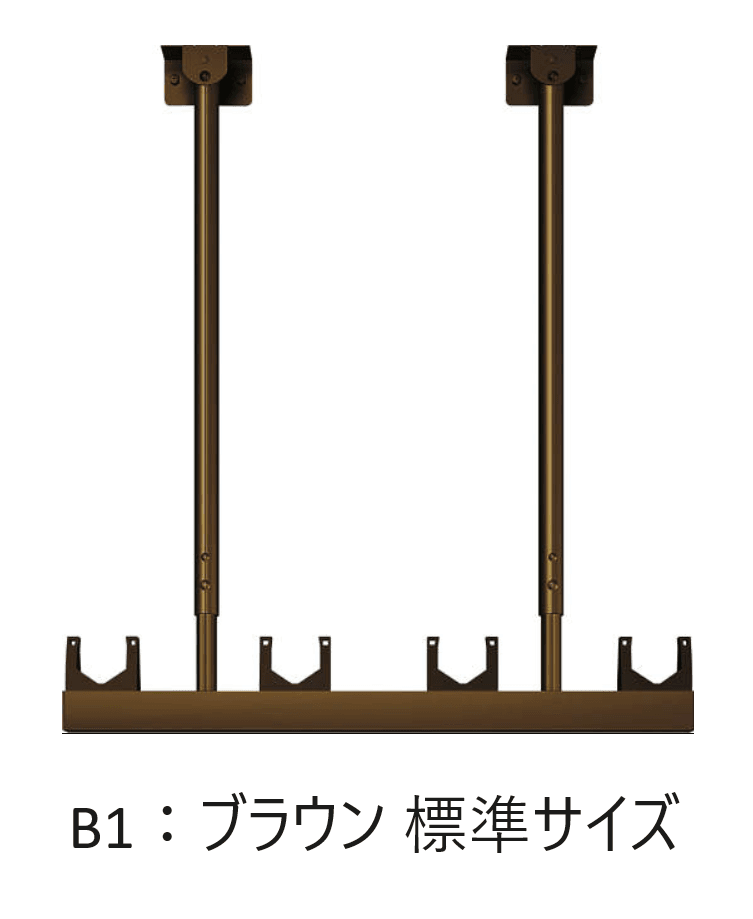 YKK APの「バルコニー用 吊り下げ式 固定物干し(エアキューブのみ)【2024年版】」のサブ画像3