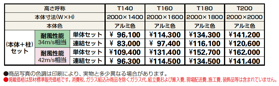 シンプレオ スクリーンフェンスR3型【2024年5月末まで】【2024年版】_価格_1