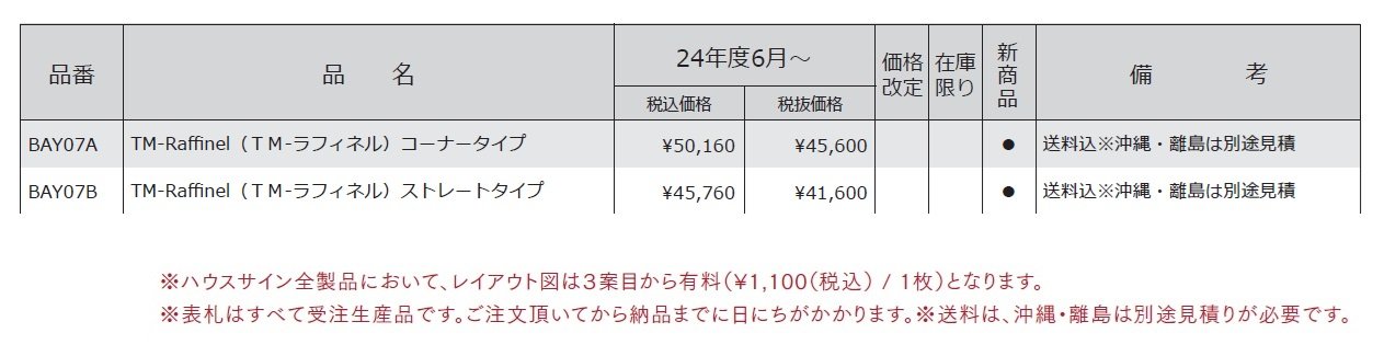 ハウスサイン TM-ラフィネル【2024年版】_価格_1