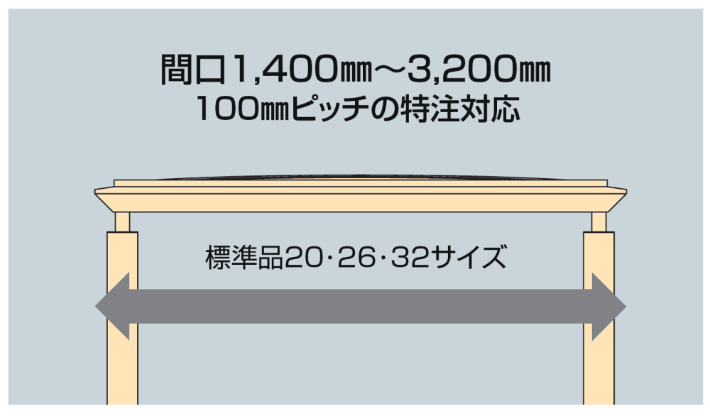 ライズルーフⅡ Hタイプ サイドパネル付(3000N/㎡)【2023年版】2