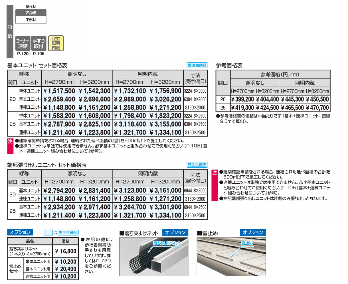 ラグフォート Type2 900N/㎡ 基本ユニット_価格_1