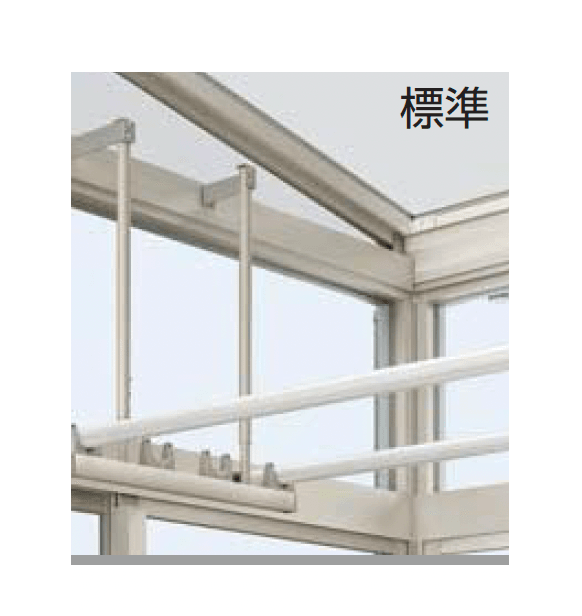 YKK APの「囲い商品用 腕木式物干し 持ち出し」