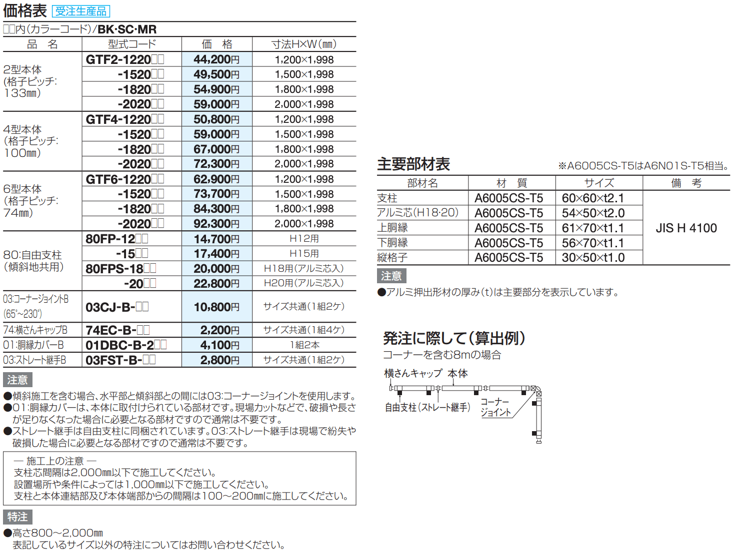 GTF4型【2023年版】_価格_2