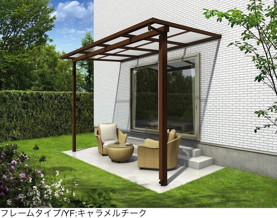 YKK APの「木調テラス屋根・木調バルコニー屋根 サザンテラス」のサブ画像7
