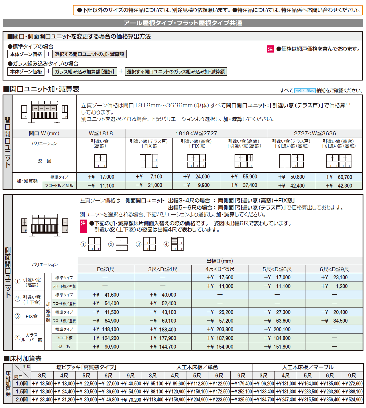 晴れもようwith特注品(バルコニー仕様/屋根置式 H20サイズ)【2024年版】_価格_2