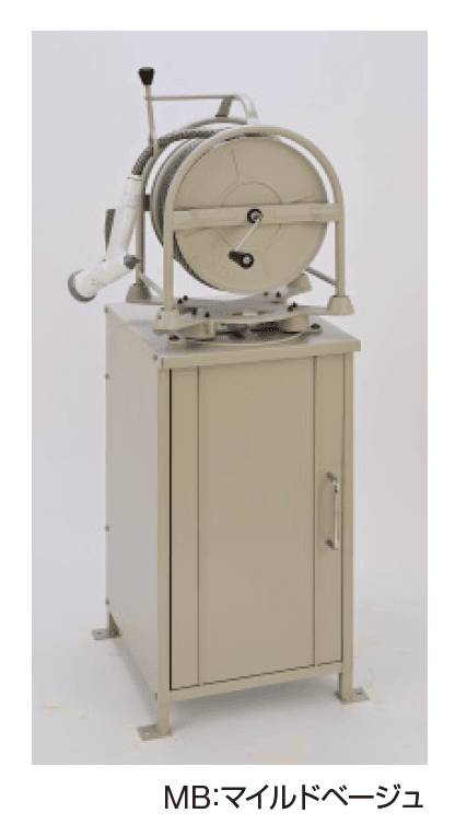 ギャザーの「ホースラク収納ボックスセット(スタンド型ホースリール)【2025年版】」のサブ画像1