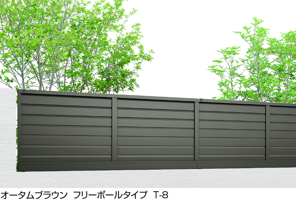 LIXILの「フェンスAB YL2型(横ルーバー②)」のサブ画像2