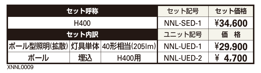 VIEW UP ローポールライト【2024年版】_価格_1