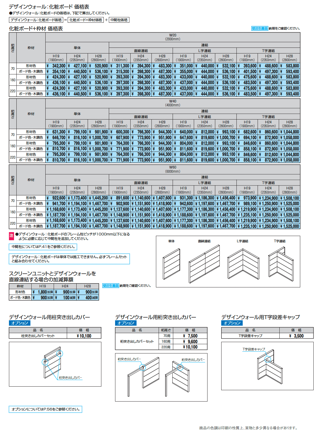 X.スタイル/クロス.スタイル デザインウォール_価格_1