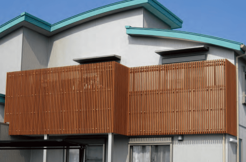 MINOの「笠木付彩木スクリーン手摺MBタイプ AKMB」のサブ画像2