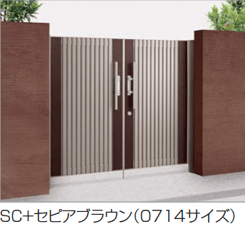 四国化成の「アルディ門扉1型」のサブ画像2