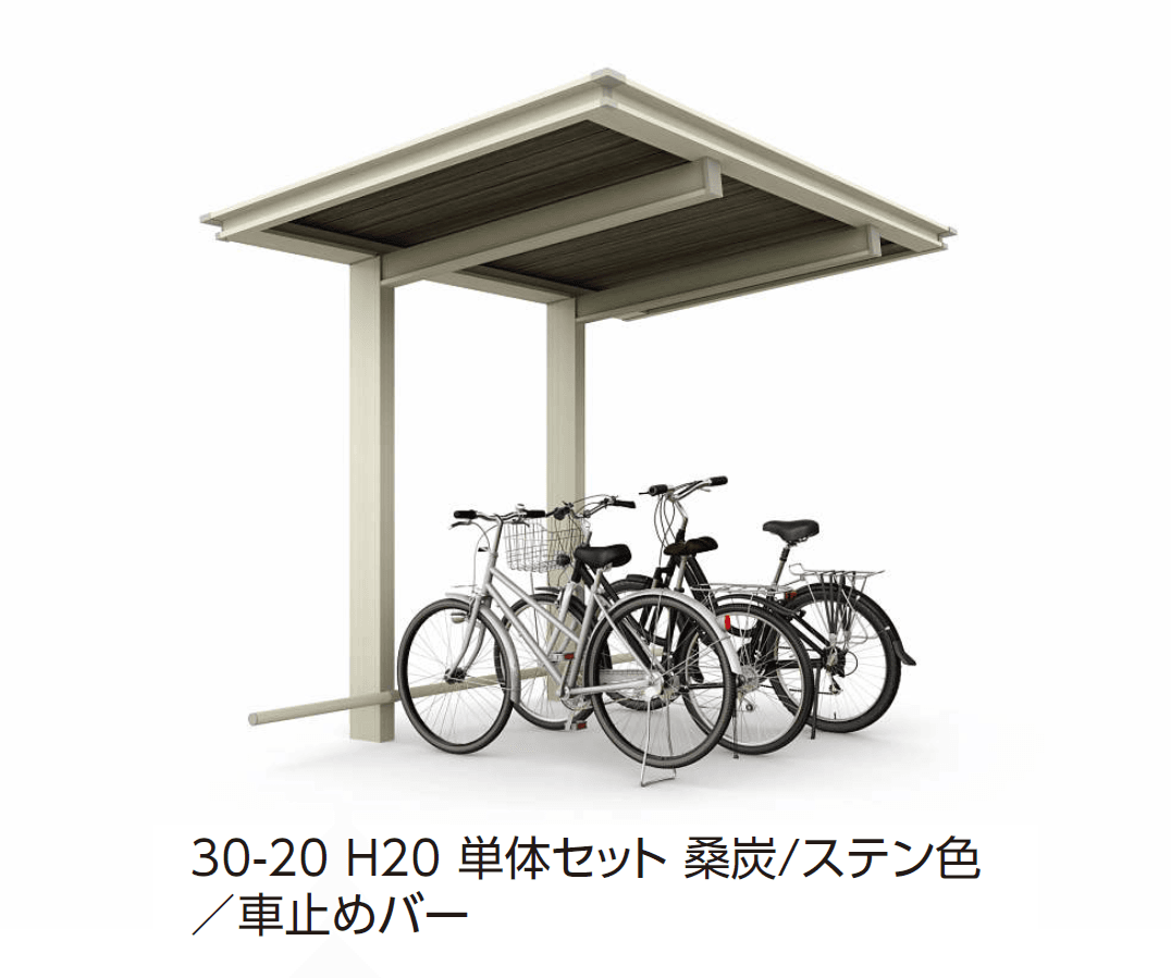 YKK APの「ルシアス サイクルポート 1500タイプ (単体/奥行連結)」のサブ画像6