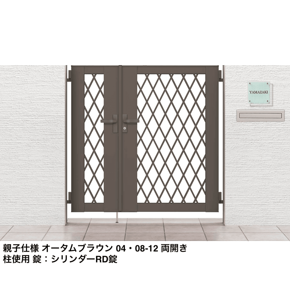 LIXILの「ライシス門扉 8型」のサブ画像2