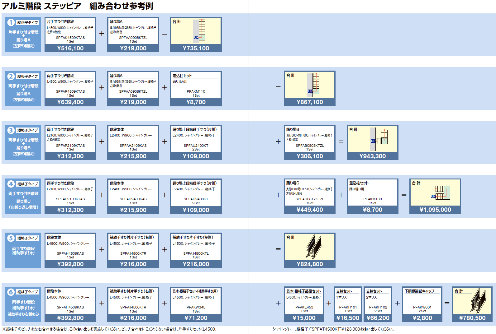アルミ階段 ステッピア【2024年版】_価格_4