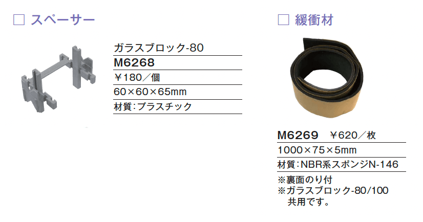 ガラスブロック-80(メタリックシリーズ)【2025年版】_価格_2