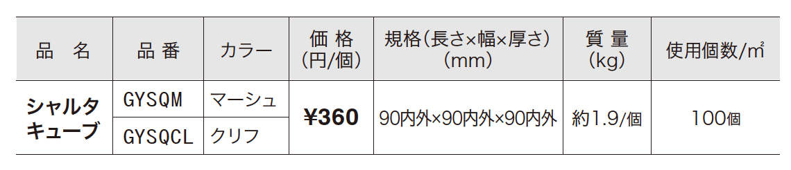 シャルタキューブ【2023年版】_価格_1