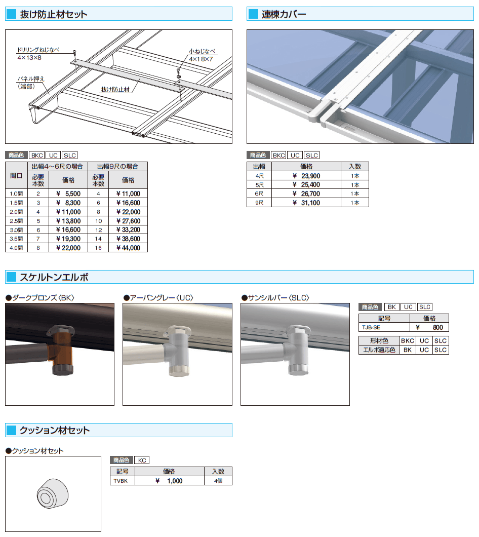 セパーネ(前面パネル 一段仕様・二段仕様)【2024年版】_価格_3