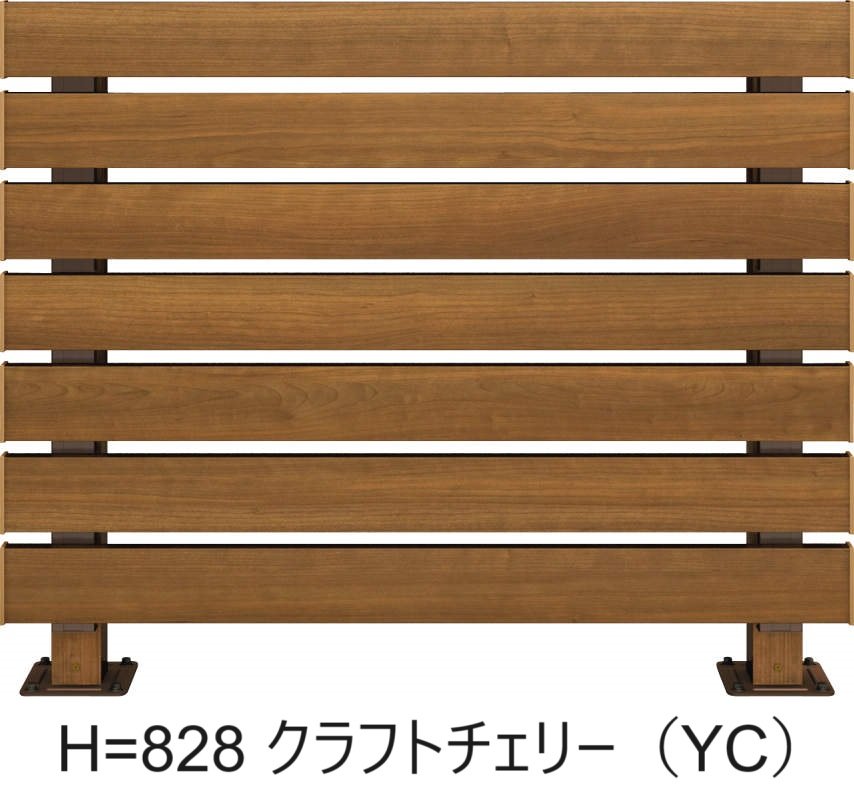 三協アルミの「ヴィラウッドフェンス 木調スクリーン」のサブ画像6