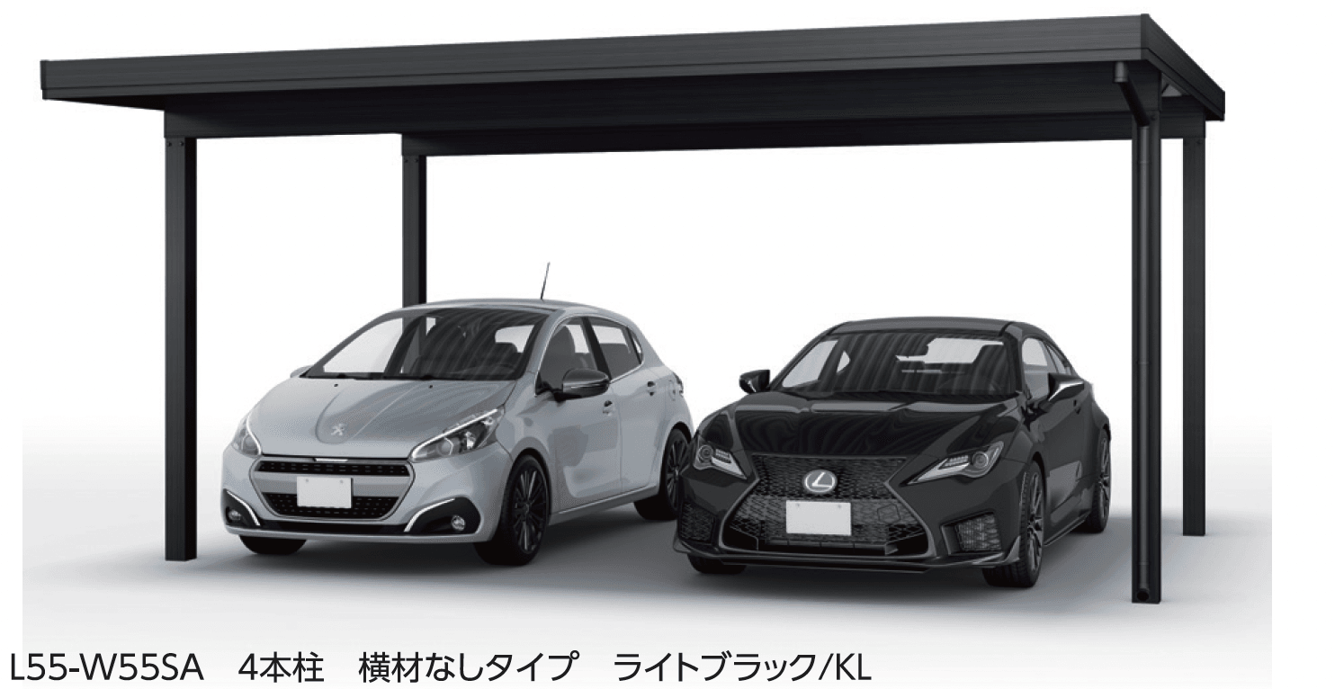 大仙の「SSポートGⅢ 積雪100cm Aタイプ・Bタイプ基本セット/2台用」