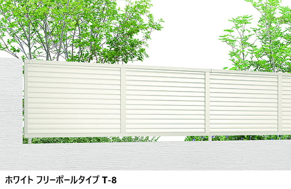 LIXILの「フェンスAB YL3型(横ルーバー③)【2024年版】」のサブ画像3