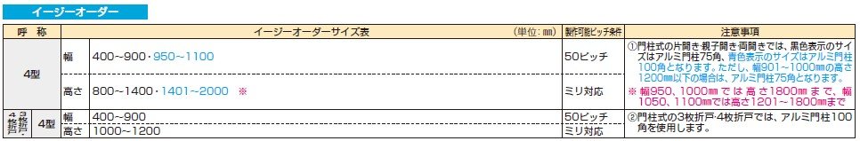 シンプレオ 門扉4型【2023年版】_価格_2
