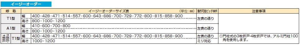 シンプレオ 門扉A1型 【2022年版】_価格_2