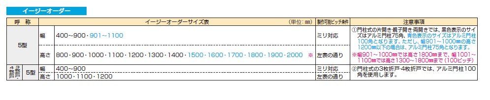 シンプレオ 門扉5型 【2022年版】_価格_2