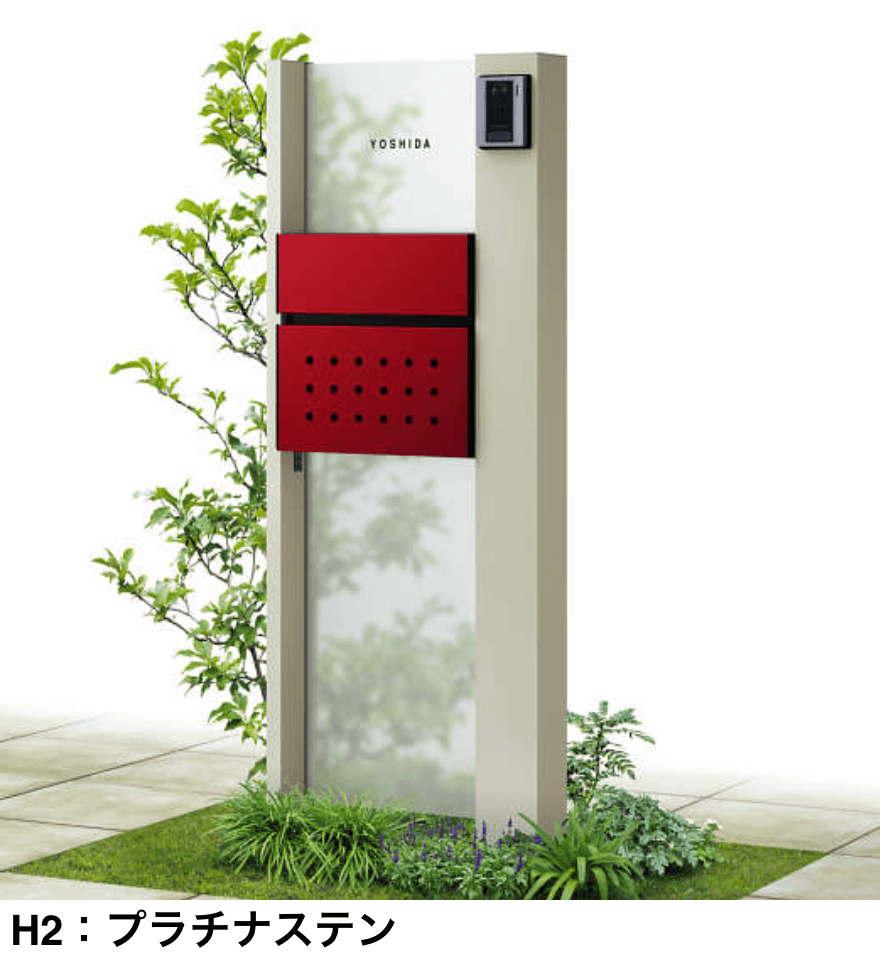 YKK APの「エクステリアポストT10型、T11型、T12型取付用ルシアス ポストユニット PD01型【2023年版】」