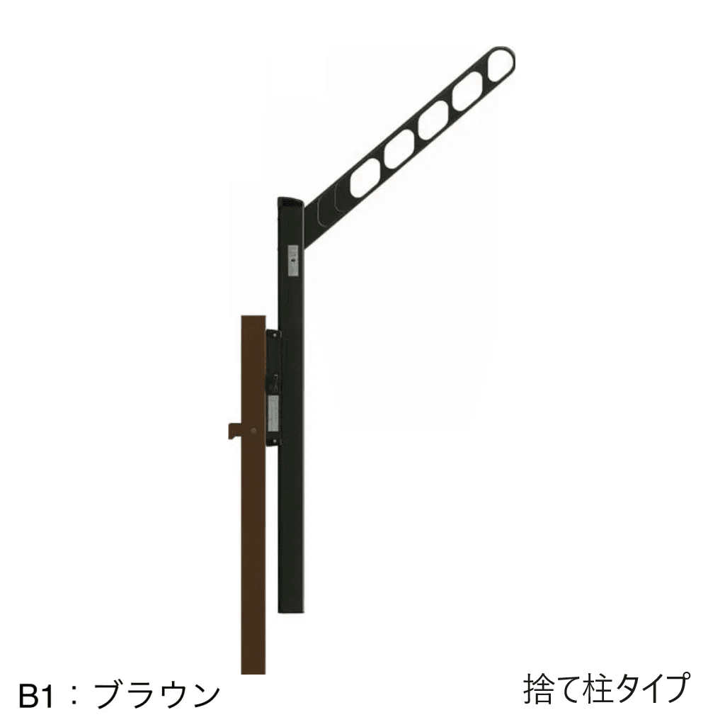 YKK APの「ハンドレールシリーズ用 収納式物干し【2024年版】」のサブ画像2