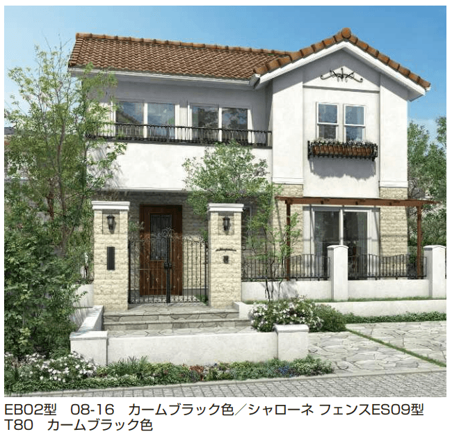 YKK APの「シャローネ 門扉 EB02型 クラウン」