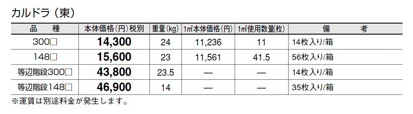カルドラ_価格_1