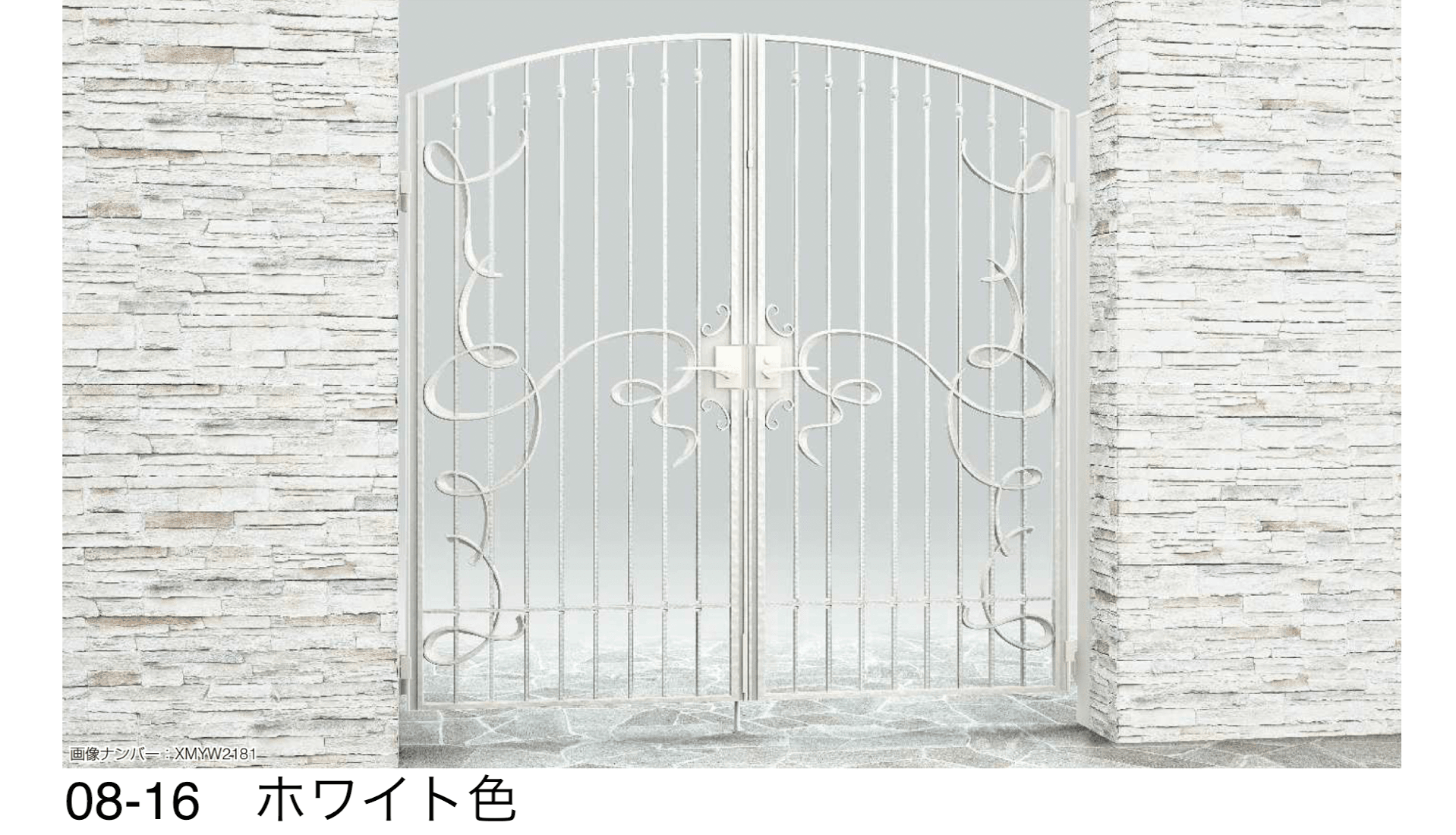 YKK APの「シャローネ 門扉 EB01型 リボン」