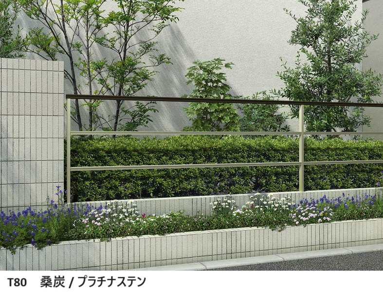 YKK APの「ルシアス フェンスLite A03型 横格子2本【2024年版】」のサブ画像6