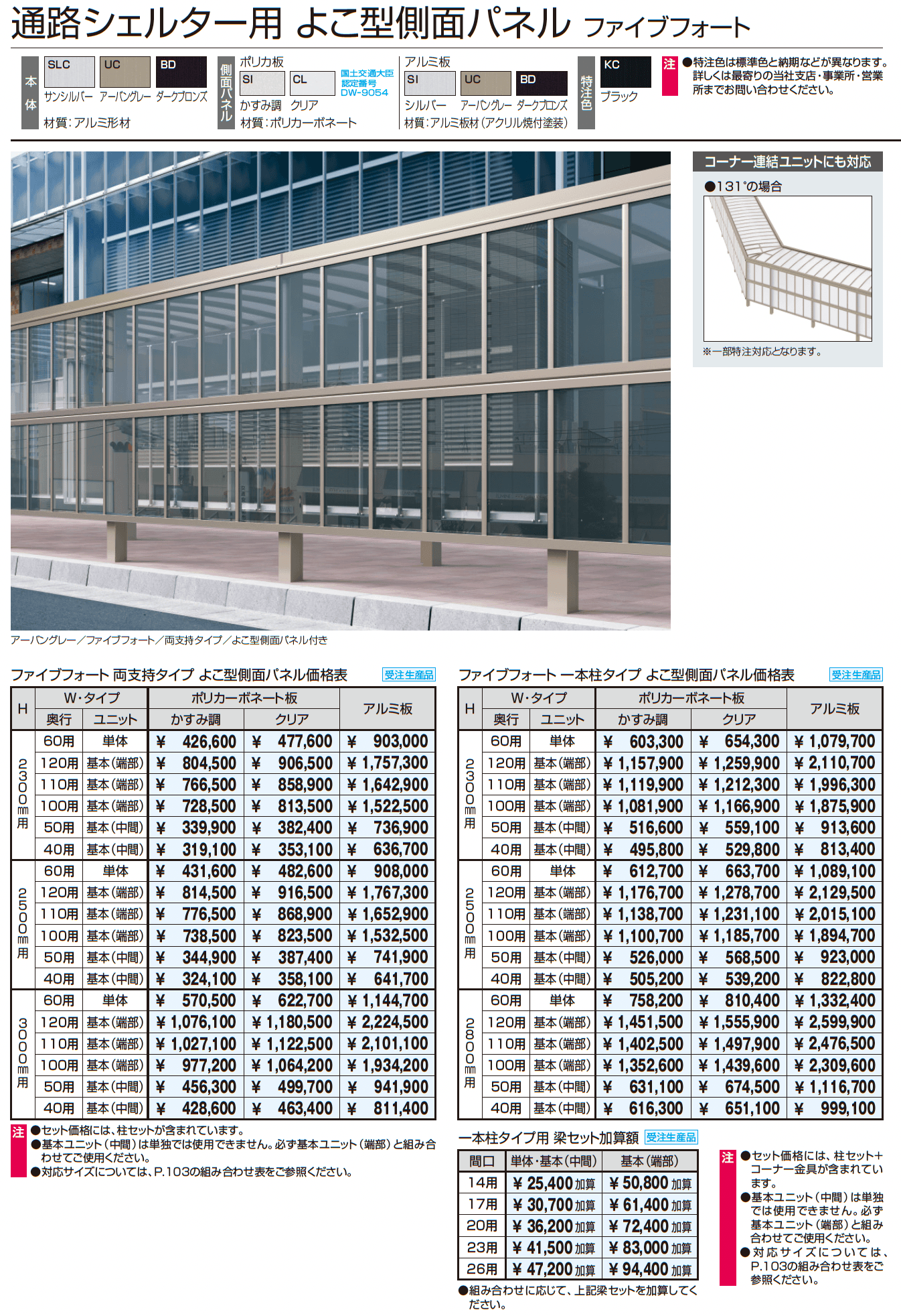 ファイブフォート 両支持タイプ 基本ユニット_価格_4