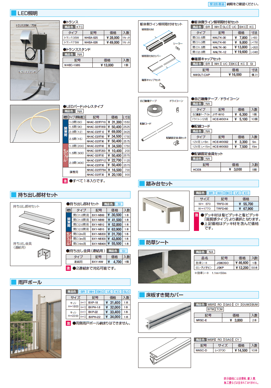 オルネ(屋根置式 横格子)【2024年版】_価格_4