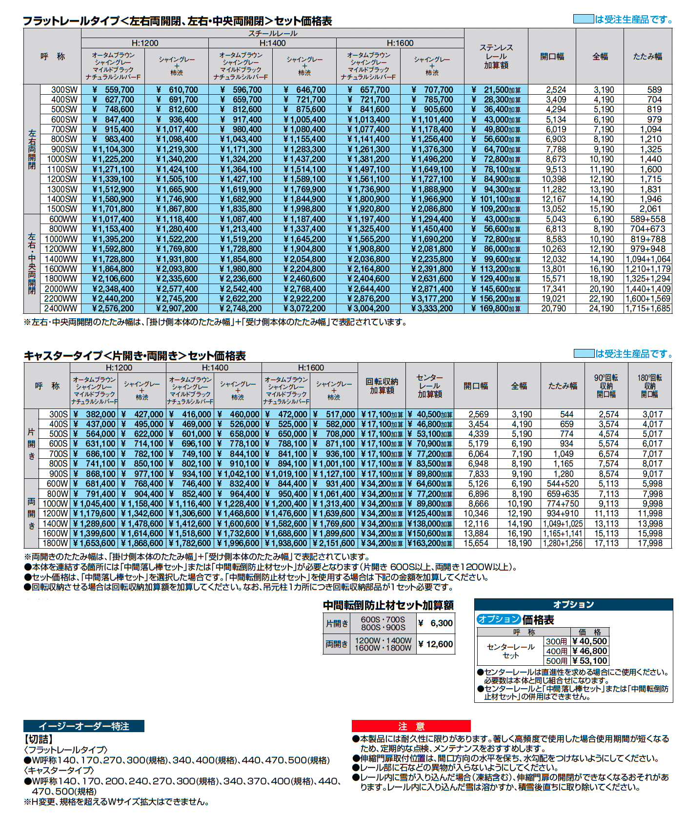 グランシャインCタイプ_価格_2