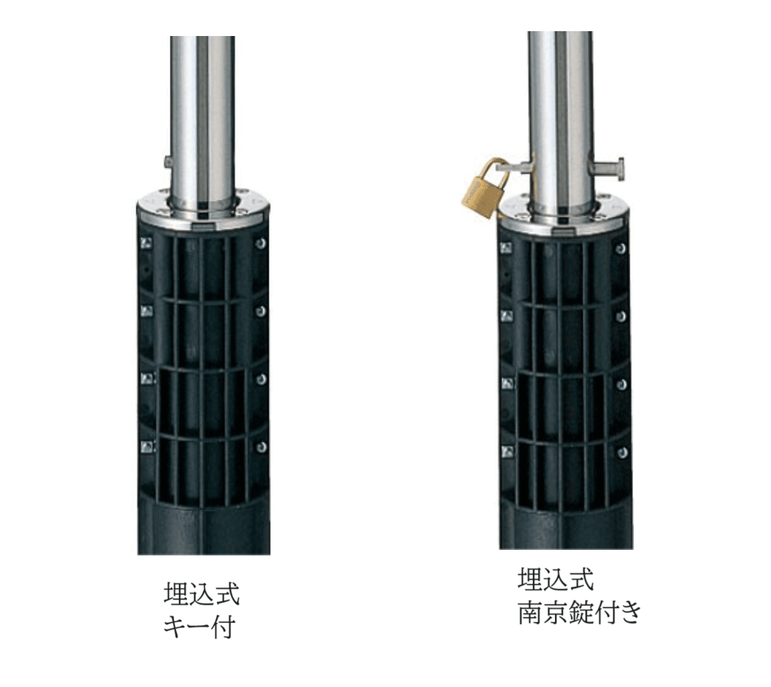 LIXILの「スペースガード(車止め)F型」のサブ画像4