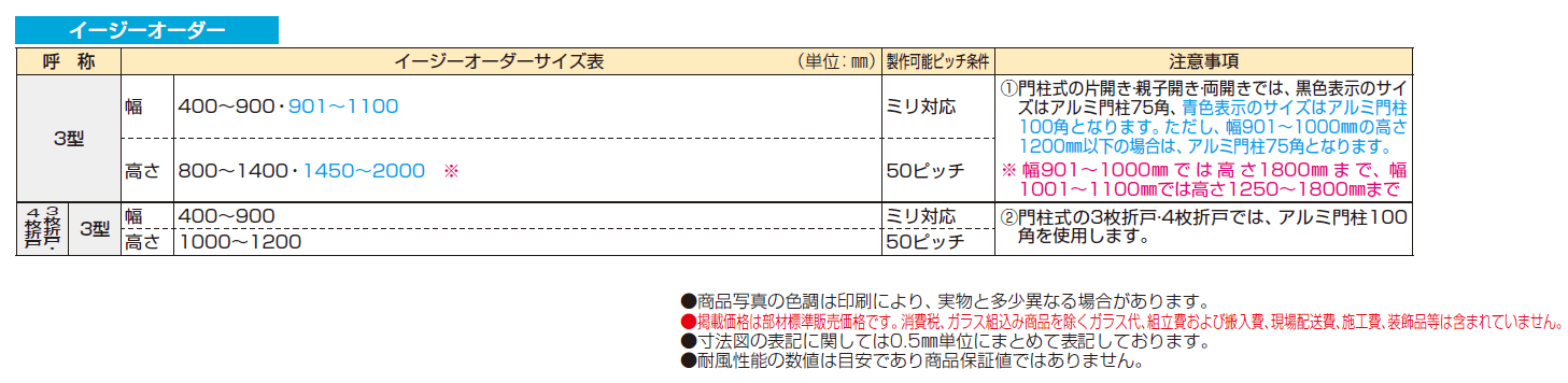 シンプレオ 門扉3型【2024年版】_価格_2