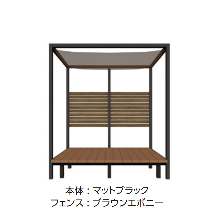 タカショーの「アートウッド®︎庭テラス 2755タイプ」のサブ画像5