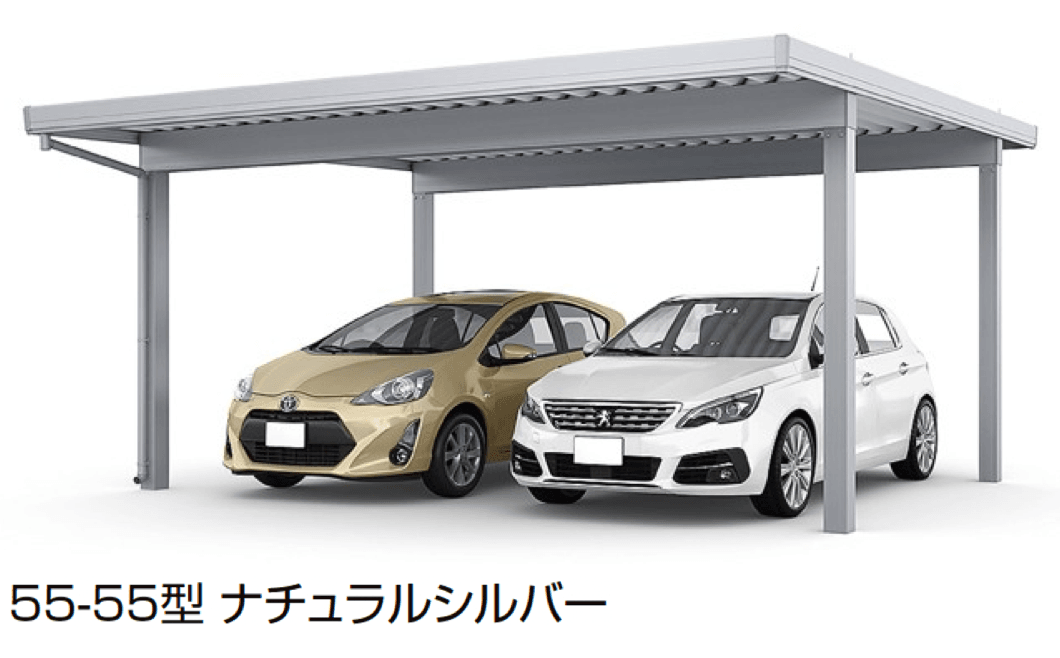 LIXILの「カーポートST 4500タイプ 2台用」のサブ画像8