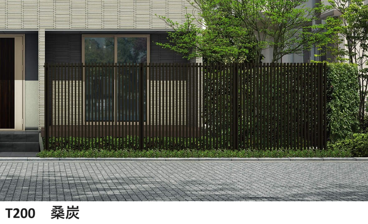 YKK APの「ルシアス スクリーンフェンス S02型 たて格子」のサブ画像3