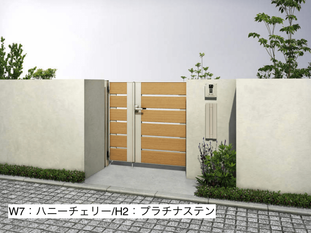 YKK APの「ルシアス 門扉W03型【2023年版】」のサブ画像2