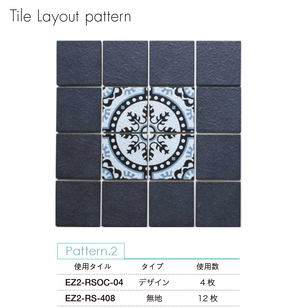 オンリーワンクラブの「レンジサーフ・オクシデント 150角 デザインタイル【2024年版】」のサブ画像8