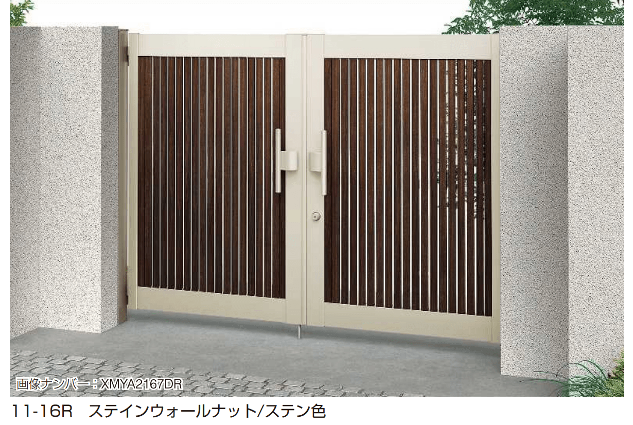 YKK APの「電気錠付共用門扉 ルシアス 門扉 TS1型【2025年6月発売】」