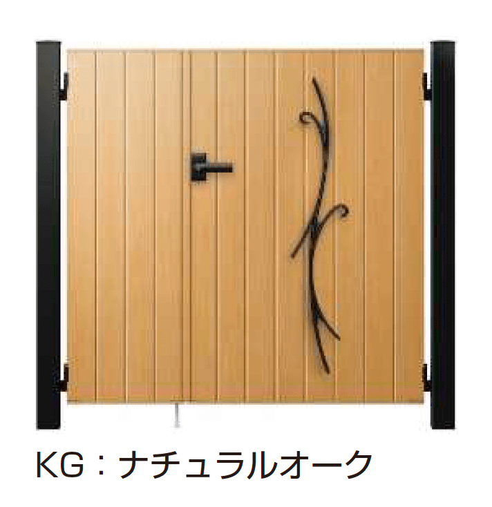 YKK APの「ルシアス 門扉 TM2C型 鋳物+たて目隠し【2025年6月発売】」のサブ画像4