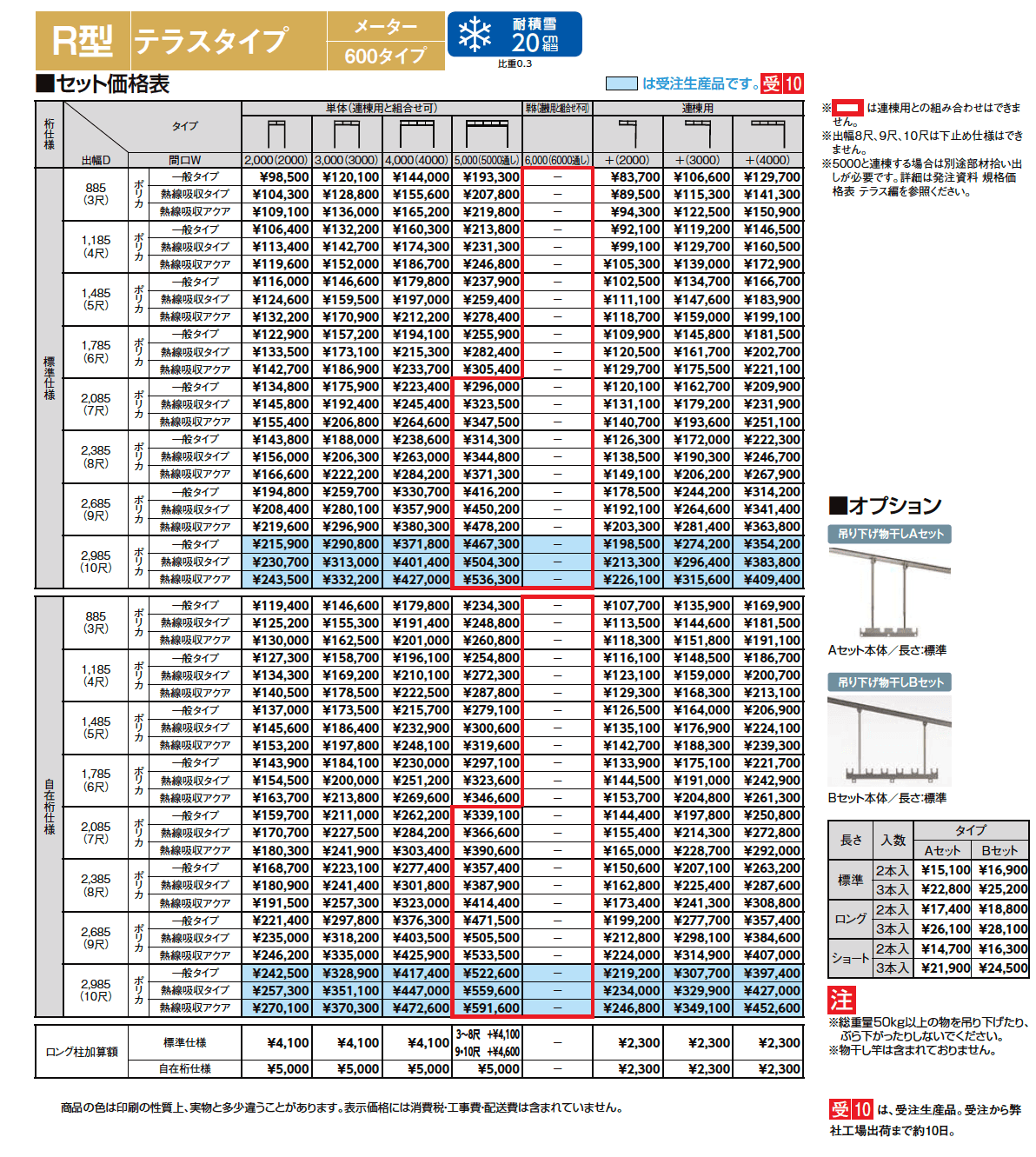 スピーネ R型 テラスタイプ メーター【2024年版】_価格_1