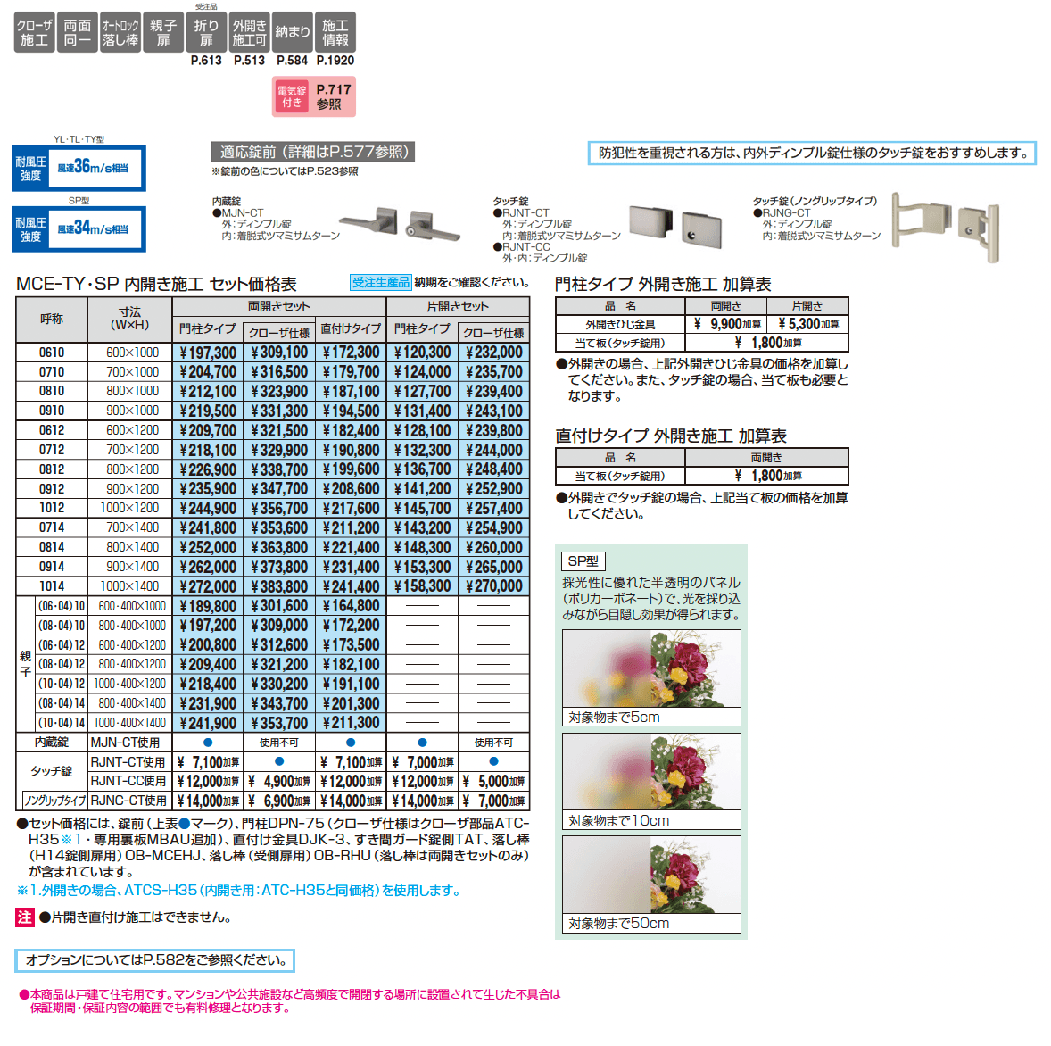 レジリアSP型_価格_1