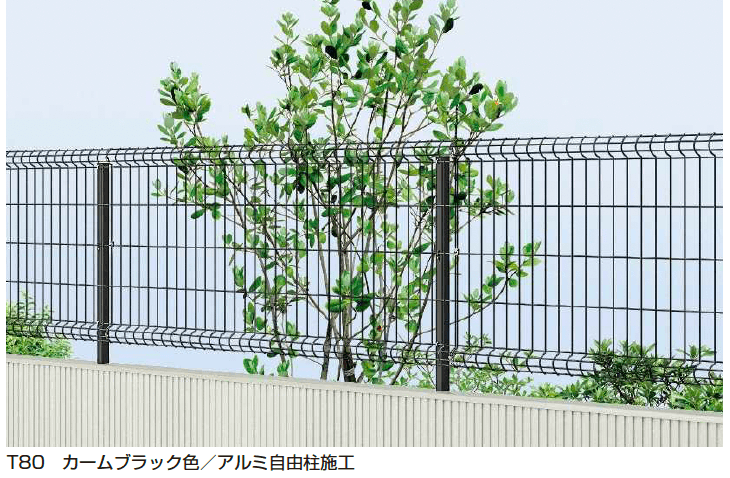 YKK APの「イーネット フェンス3F型〈水平地用〉」のサブ画像1