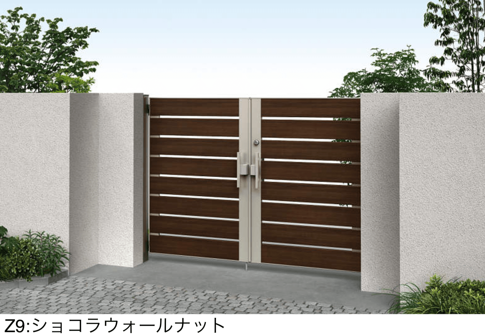 YKK APの「電気錠付共用門扉 ルシアス 門扉 YS4型【2025年6月発売】」のサブ画像5